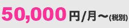 初期費用無料/月額定額 9,800円/月?(税別)